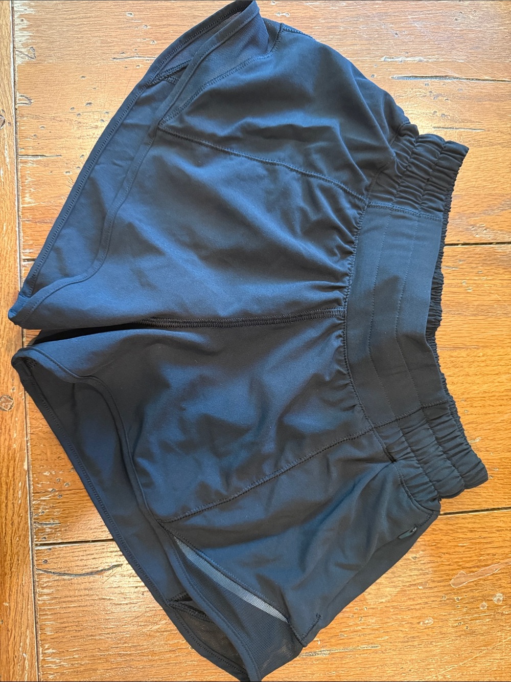 lululemon athletica Black Athletic Running Shorts